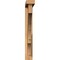 Ekena Millwork Balboa Block Smooth Bracket w/ Offset Brace, Western Red Cedar, 3 1/2"W x 26"D x 26"H BKT0402X26X26BOA05SWR - alternate 4
